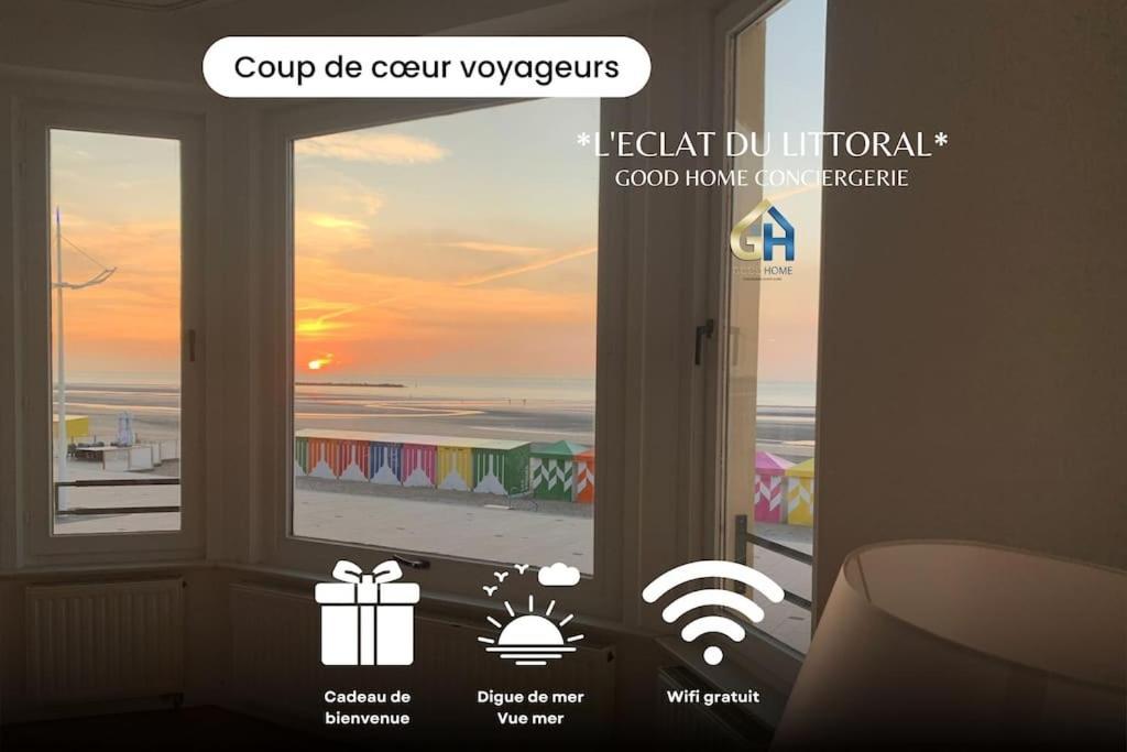 L'Eclat Du Littoral Vue Mer - Good Home ダンケルク エクステリア 写真
